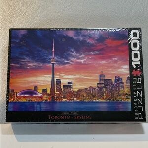 Eurographics Toronto Skyline 1000 Piece Puzzle Sealed NEW! Cities-Villes